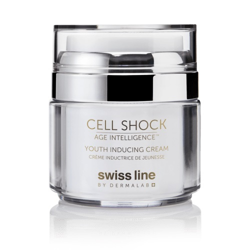 Kem siêu dinh dưỡng tác động trẻ hóa và trắng sáng làn da Swissline cell shock youth inducing cream